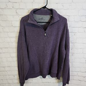 Men's Paradise Collection zip-up fleece sweater, size XL